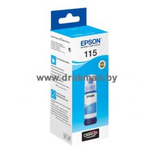 Чернила (О) 115 для Epson L8160, L8180, Cyan (C13T07D24A)